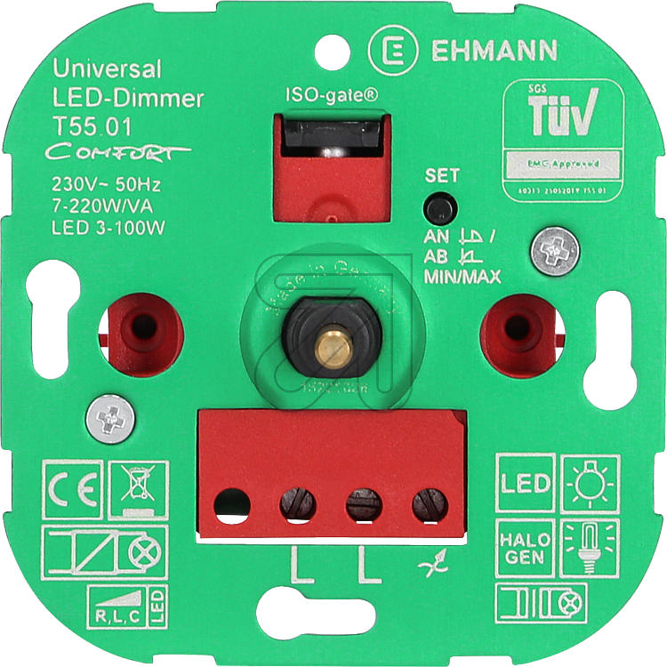 eltric - UP LED-Universaldimmer comfort T55.01