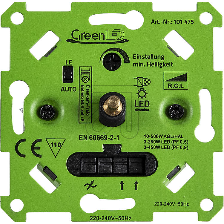 eltric - GreenLED Auto-Detekt-Dimmer für LED + Standard autom