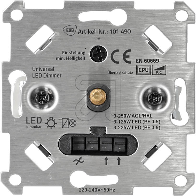 Wanten hulp in de huishouding Systematisch eltric - EGB Autodetect-Dimmer für LED + Standard automatische Auswahl des  Dimmmodus