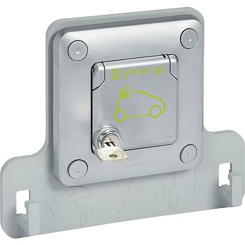 Legrand 077896 Verschluss-Set A4ST SOLIROC - Schraubenabdeckung 4 Stück