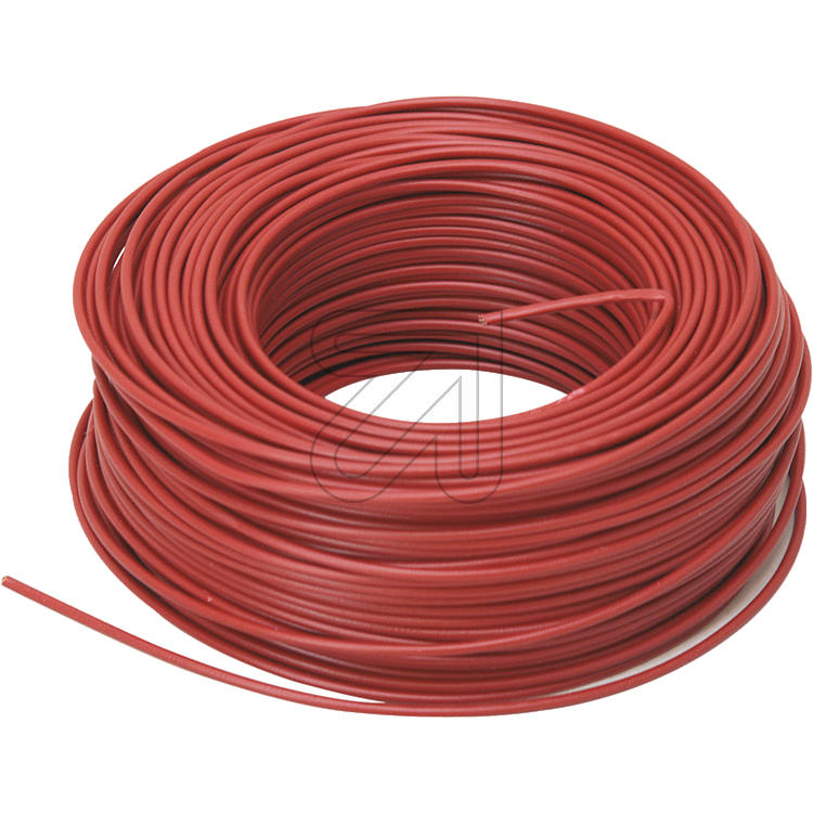 eltric - H07V-K 4 rot BauPVO-EN 50575/Brandklasse: E