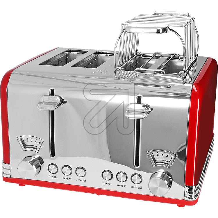 eltric 4 ScheibenToaster 'ProfiCook' PCTA 1194 rot