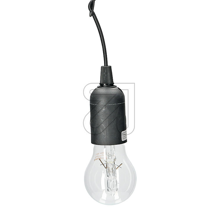 BAUPENDEL E27 mit Lüsterklemme BAULAMPE BAUBELEUCHTUNG BAUFASSUNG LAMPENFASSUNG 
