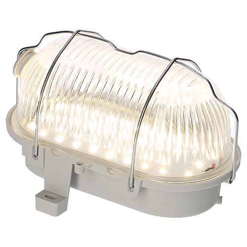 eltric - LED-Ovalleuchte grau IP44 4000K 5W 57-1800-0002