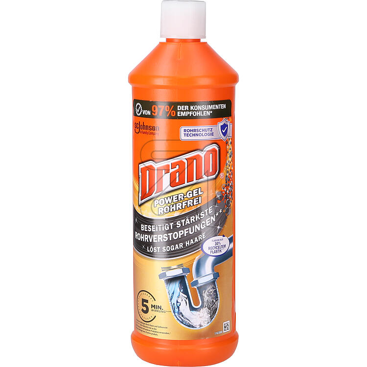 eltric Drano PowerGel RohrfreiReiniger 1L